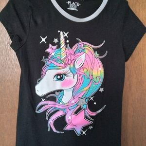 Children's Place unicorn  graphic tee